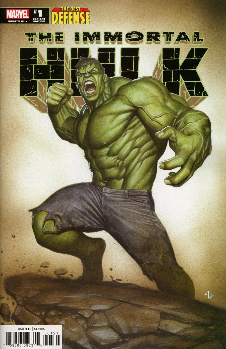 Defenders Immortal Hulk #1 Cover D Incentive Adi Granov Variant Cover