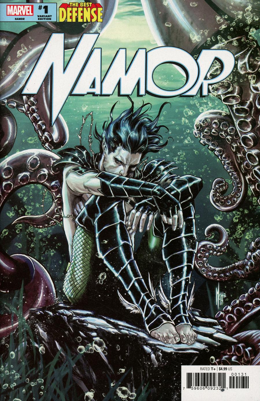 Defenders Namor #1 Cover C Incentive Marco Checchetto Variant Cover