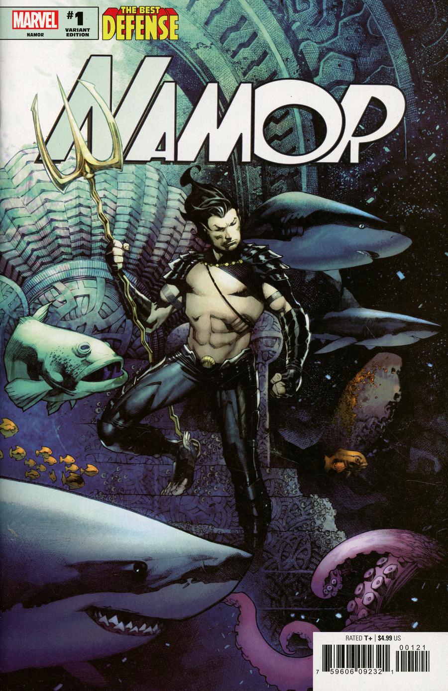 Defenders Namor #1 Cover D Incentive Chris Stevens Variant Cover