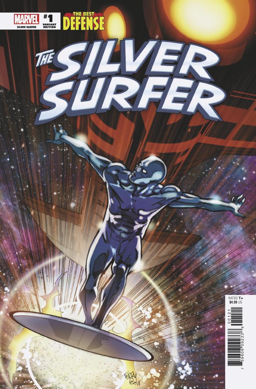 Defenders Silver Surfer #1 Cover D Incentive Pasqual Ferry Variant Cover