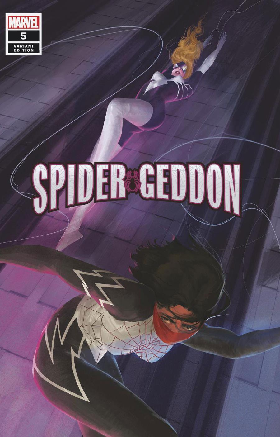 Spider-Geddon #5 Cover D Incentive Vanessa Del Rey Variant Cover (Spider-Geddon Tie-In)