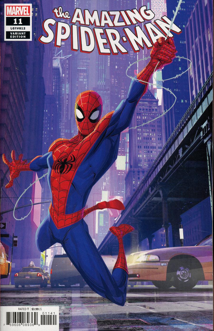 Amazing Spider-Man Vol 5 #11 Cover D Incentive Into The Spider-Verse Animation Variant Cover