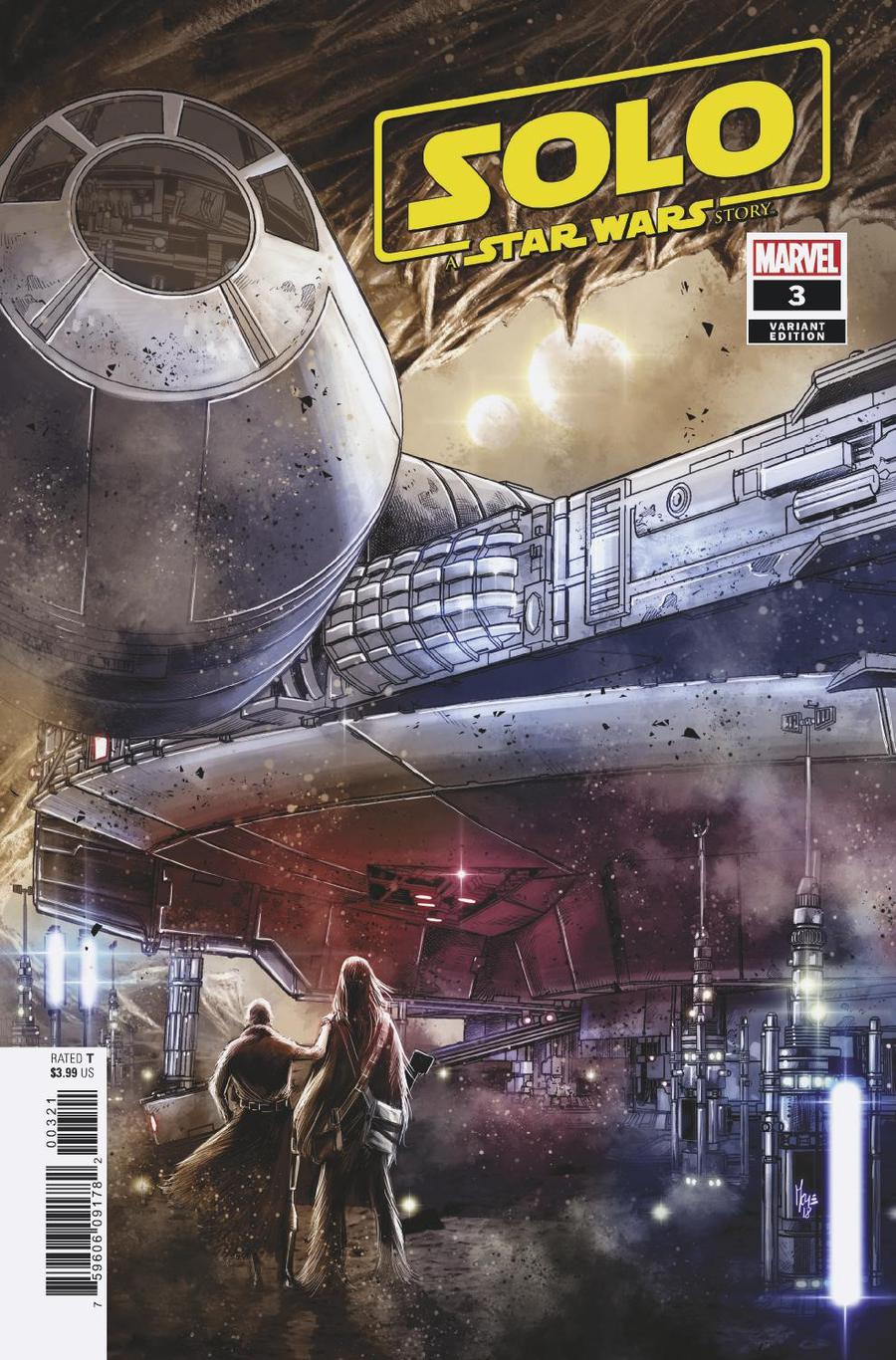 Solo A Star Wars Story Adaptation #3 Cover B Incentive Marco Checchetto Variant Cover