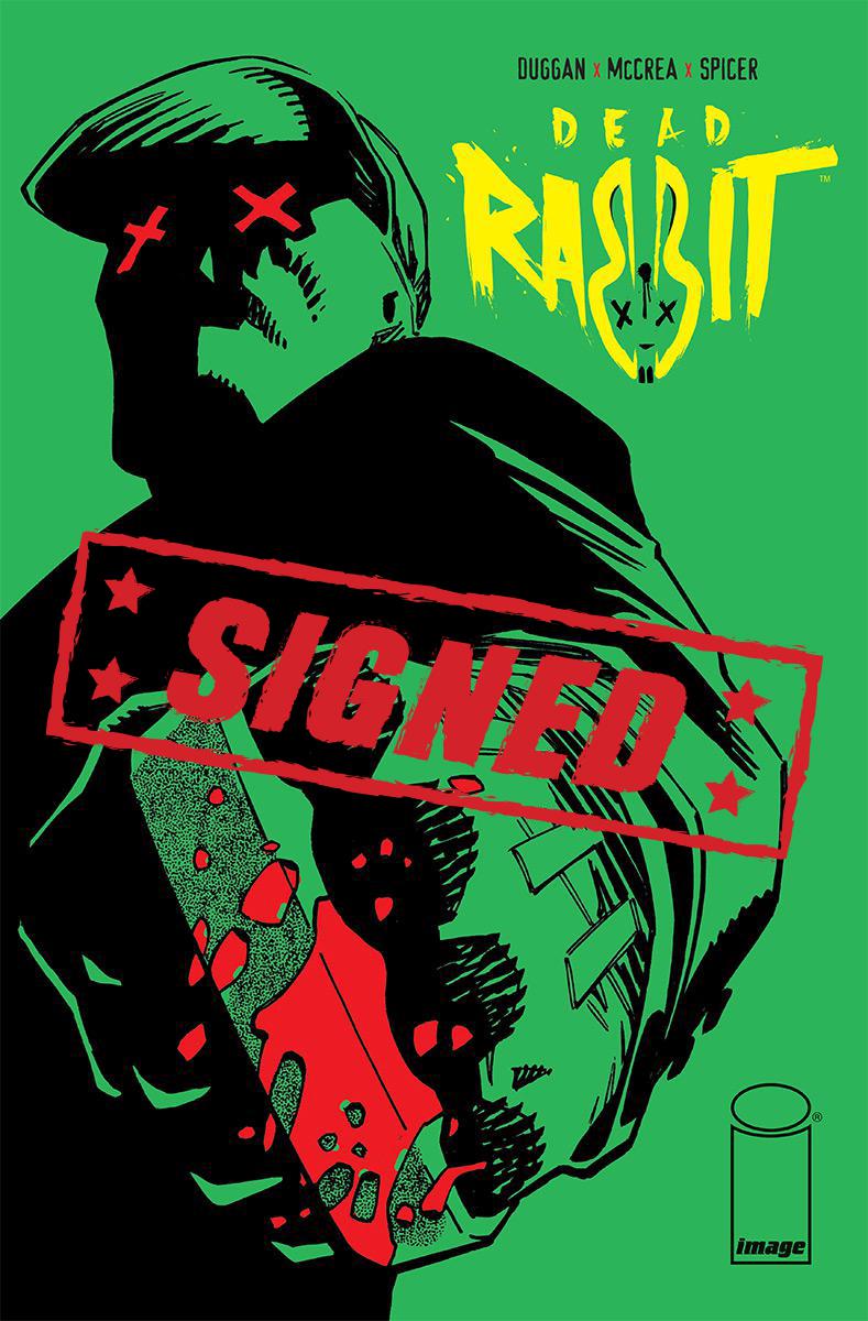 Dead Rabbit #1 Cover C Regular John McCrea Cover Signed By Gerry Duggan