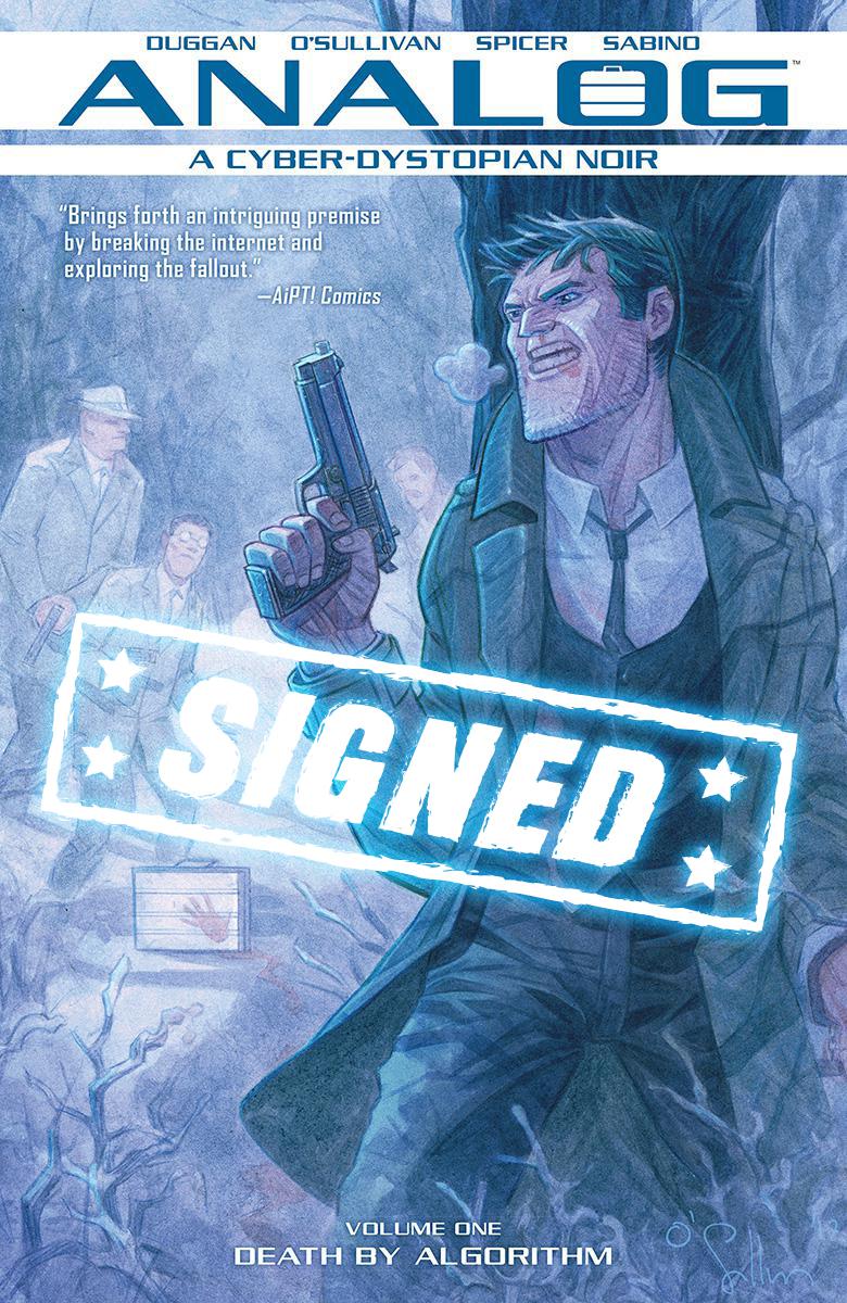 Analog Vol 1 TP Signed By Gerry Duggan & David O Sullivan