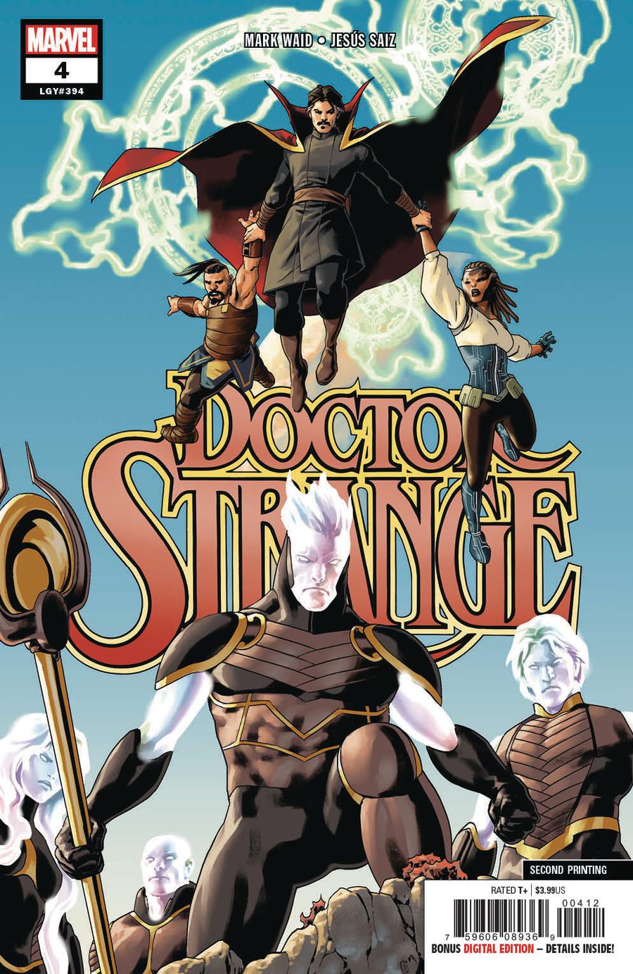 Doctor Strange Vol 5 #4 Cover C 2nd Ptg Jesus Saiz Variant Cover