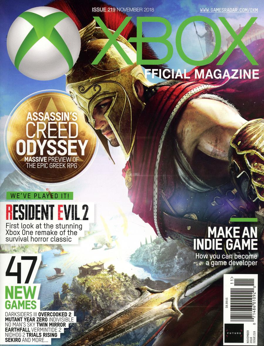 Official XBox Magazine #219 November 2018