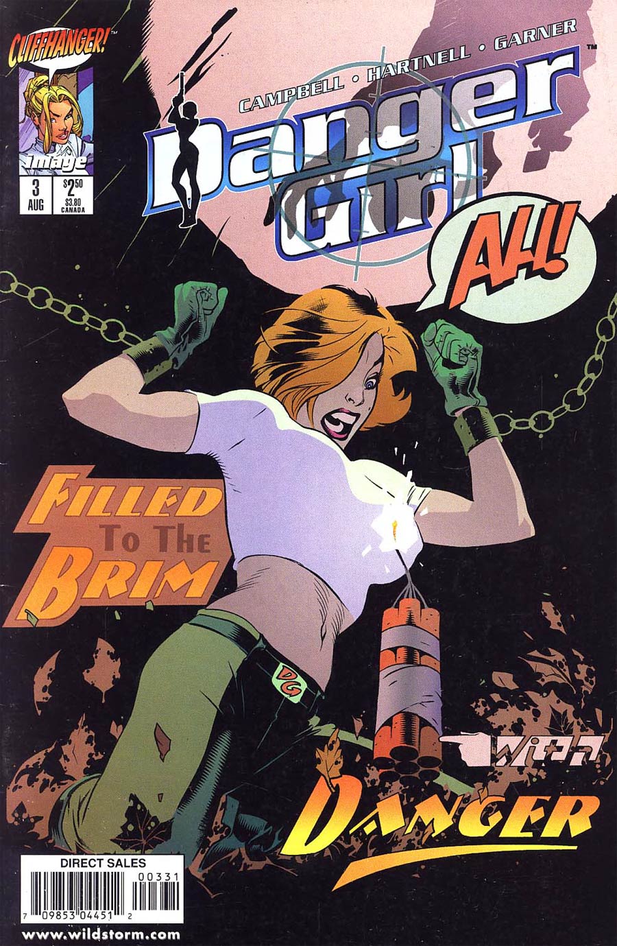 Danger Girl #3 Cover B Regular Adam Hughes Cover