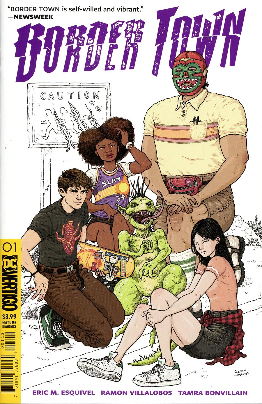 Border Town #1 Cover C 2nd Ptg Variant Ramon Villalobos Cover