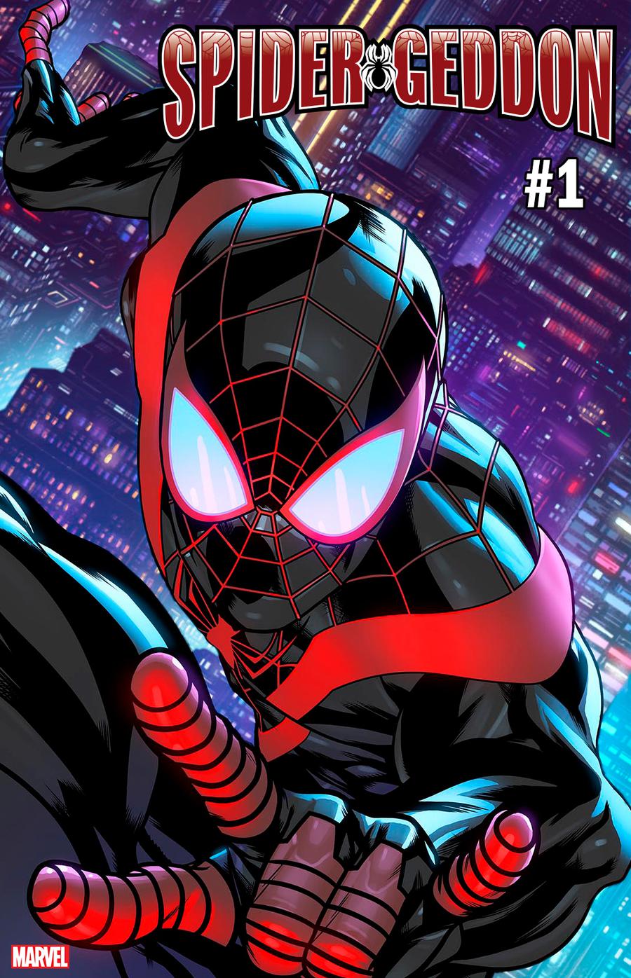 Spider-Geddon #1 Cover D Variant Mike McKone Miles Morales Spider-Man Cover
