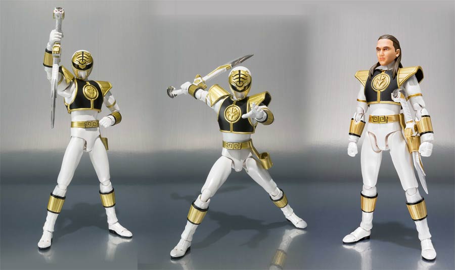 Sabans Power Rangers S. H. Figuarts - White Ranger Action Figure