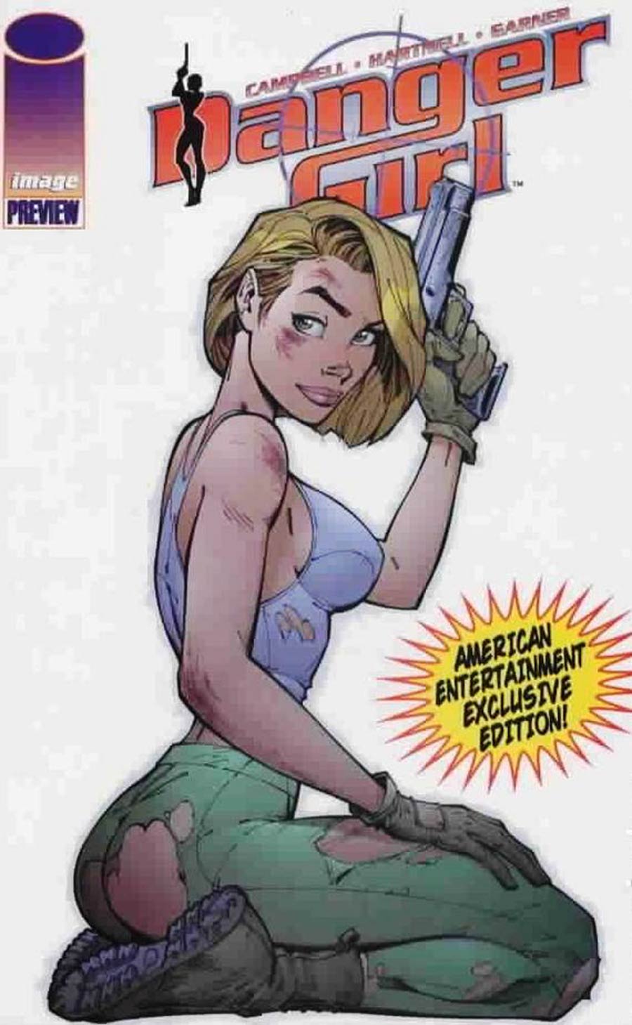 Danger Girl Preview Cover B American Entertainment Exclusive Edition
