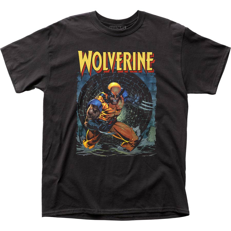 Wolverine Knee Deep Black Mens T-Shirt Large