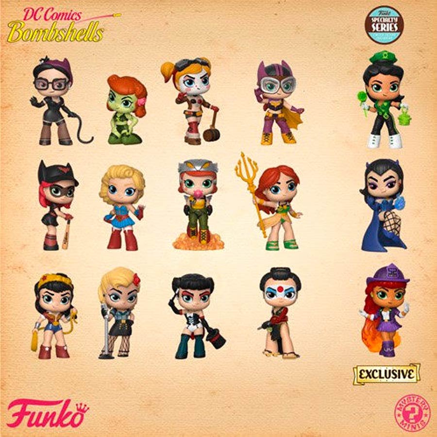 DC Bombshells Funko Specialty Mystery Minis Blind Mystery Box