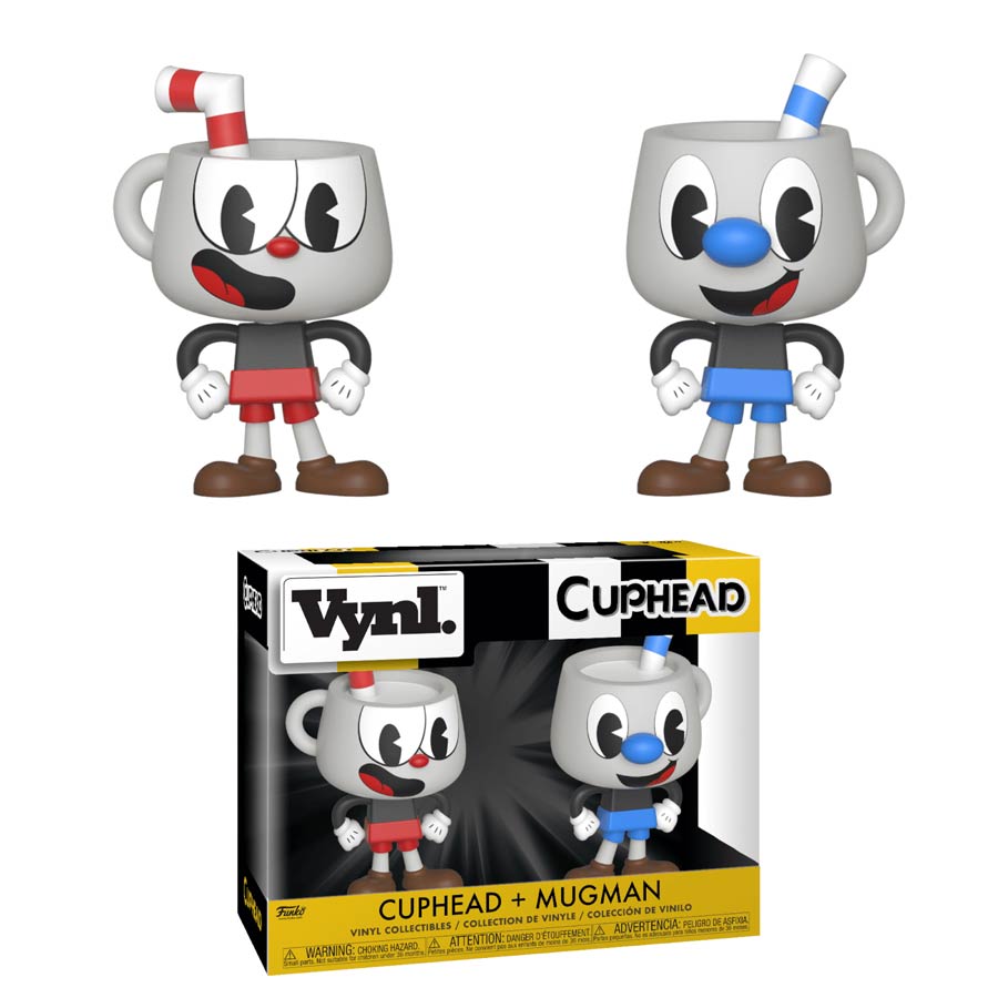 Vynl. Cuphead And Mugman 2-Pack Vinyl Figure