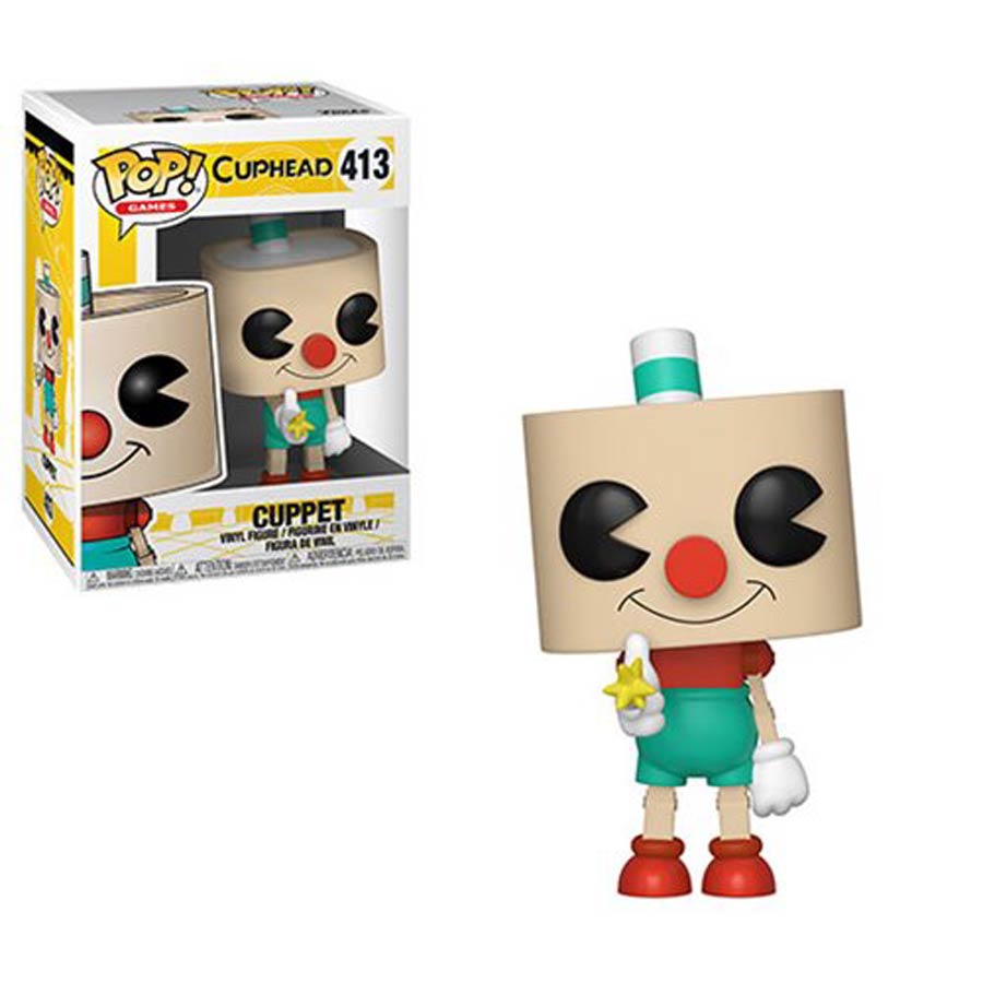 POP Games 413 Cuphead Cuppet Vinyl Figure