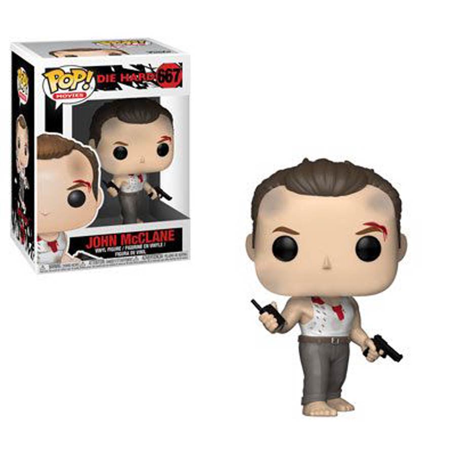 POP Movies 667 Die Hard John McClane Vinyl Figure