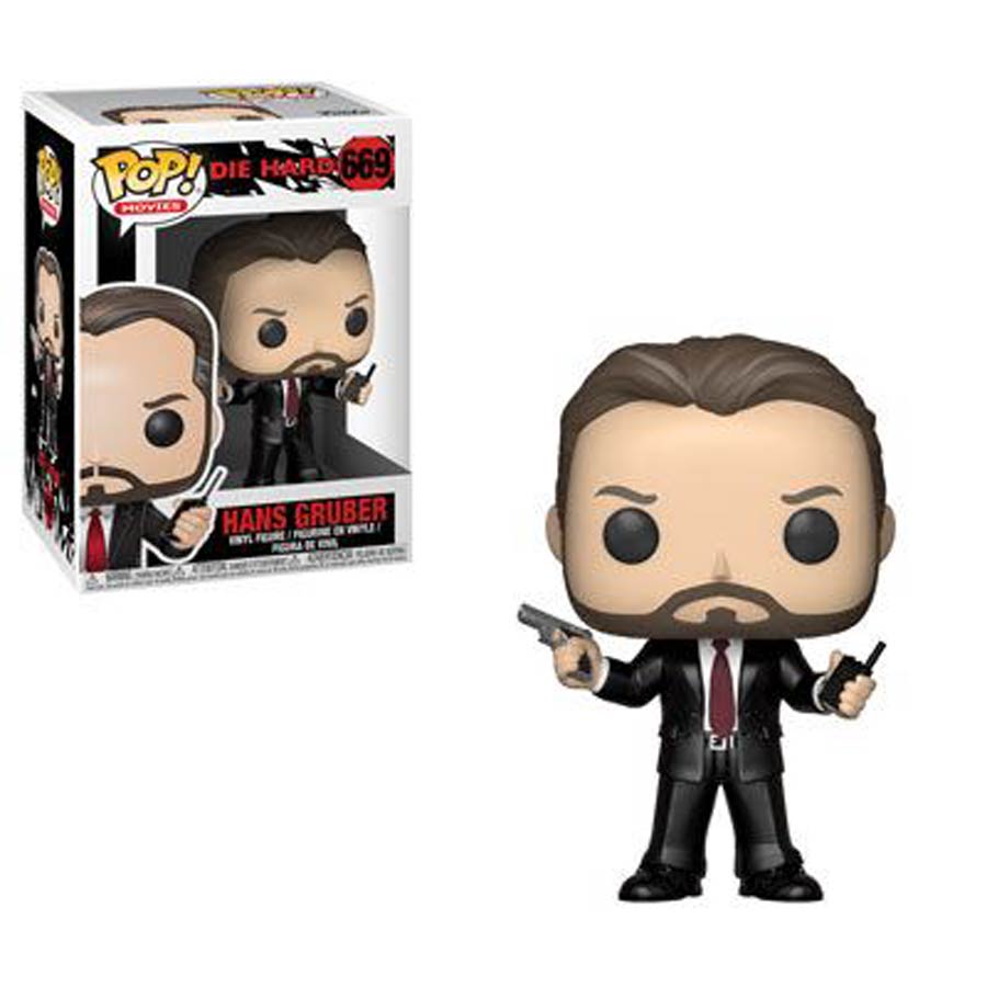 POP Movies 669 Die Hard Hans Gruber Vinyl Figure