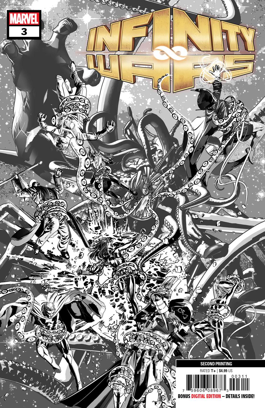 Infinity Wars #3 Cover F 2nd Ptg Variant Mike Deodato Cover