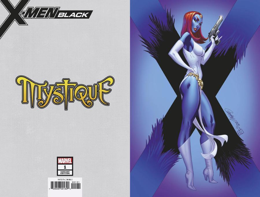 X-Men Black Mystique #1 Cover C Incentive J Scott Campbell Virgin Cover