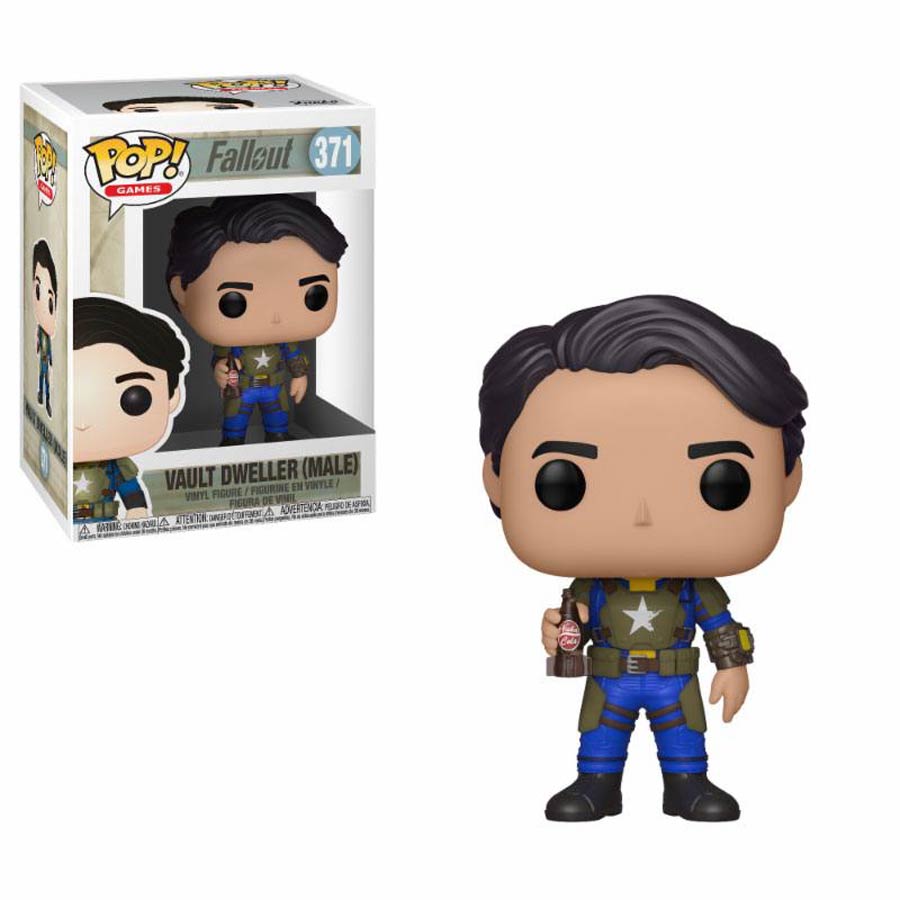 POP Games 371 Fallout Vault Dweller Male Vinyl Figure