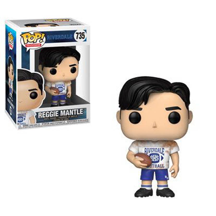 POP Television 735 Riverdale Reggie Mantle In Football Uniform Vinyl Figure