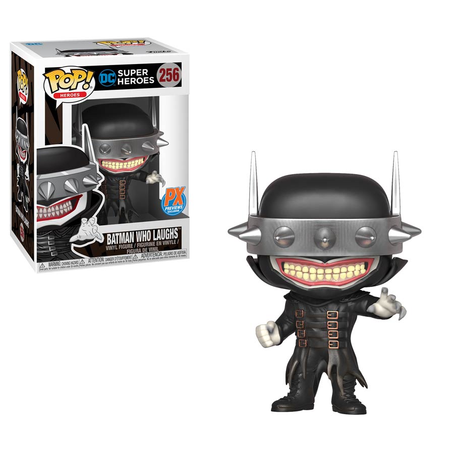 POP Heroes 256 Batman Who Laughs Previews Exclusive Vinyl Figure