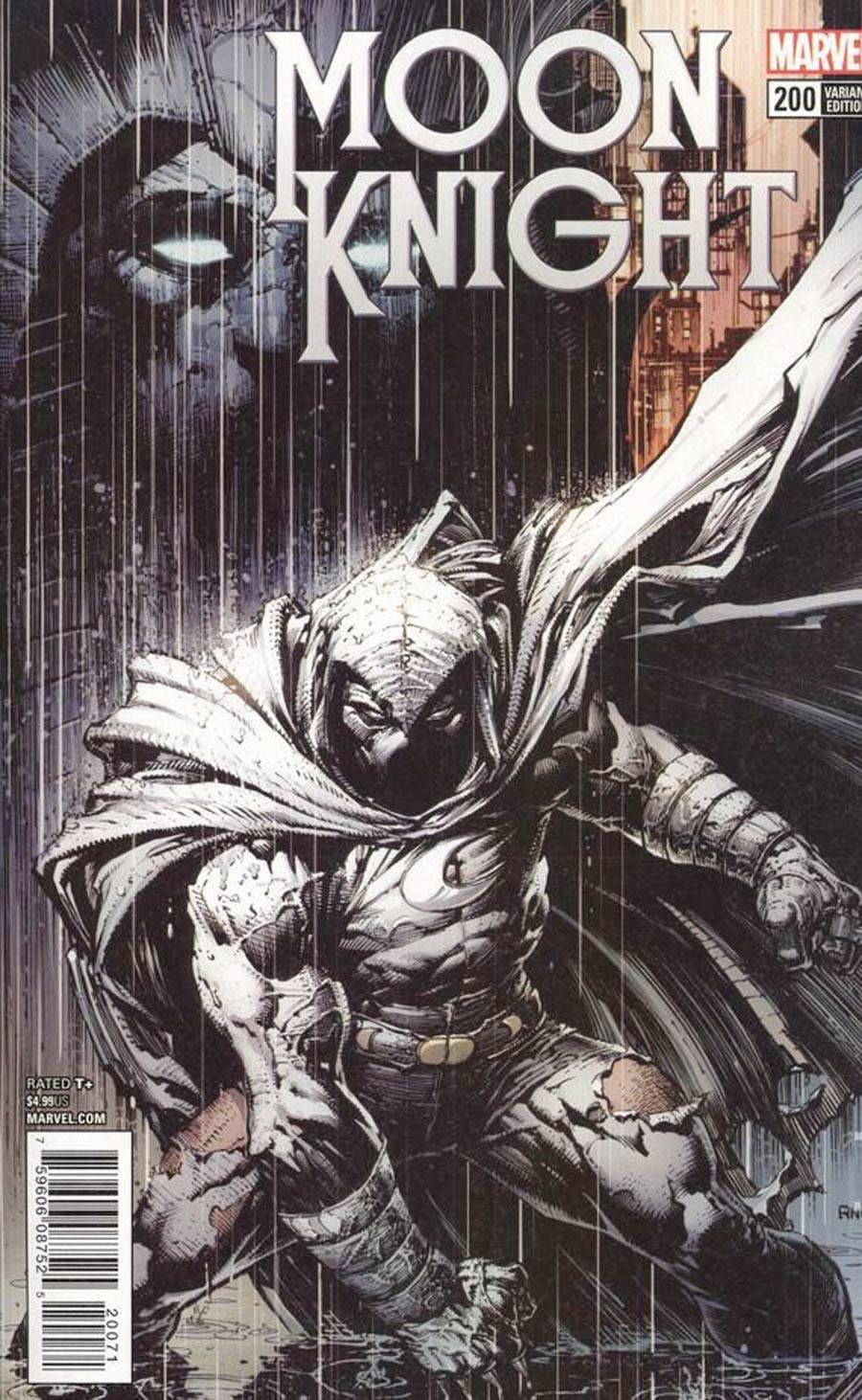 Moon Knight Vol 8 #200 Cover B Variant David Finch Cover