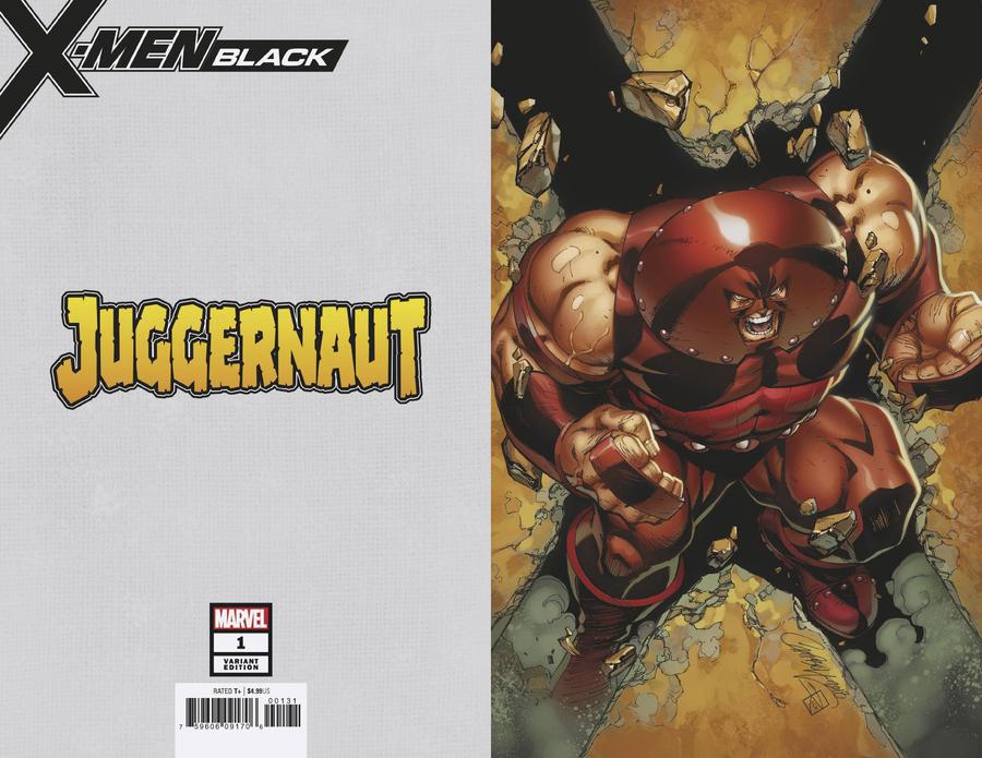 X-Men Black Juggernaut #1 Cover C Incentive J Scott Campbell Virgin Cover