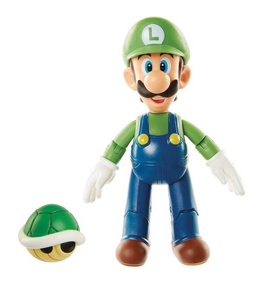 World Of Nintendo 4-Inch Action Figure Wave 13 - Luigi