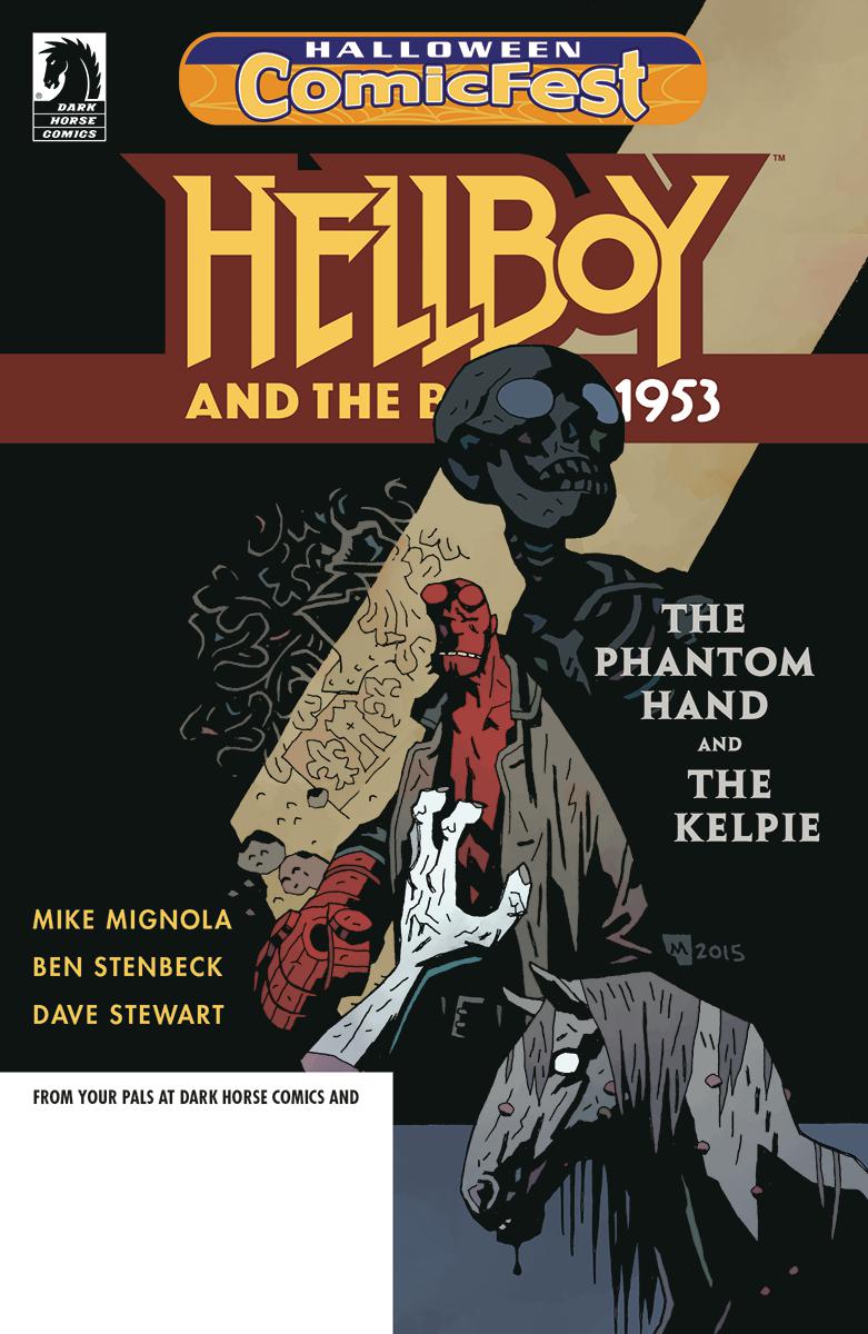 HCF 2018 Hellboy And The BPRD 1953 The Phantom Hand And The Kelpie