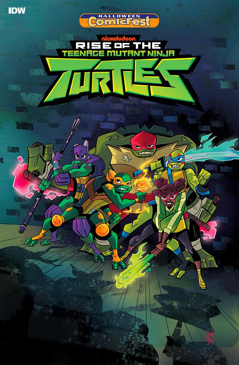 HCF 2018 TMNT Rise Of The Teenage Mutant Ninja Turtles Mini Comic