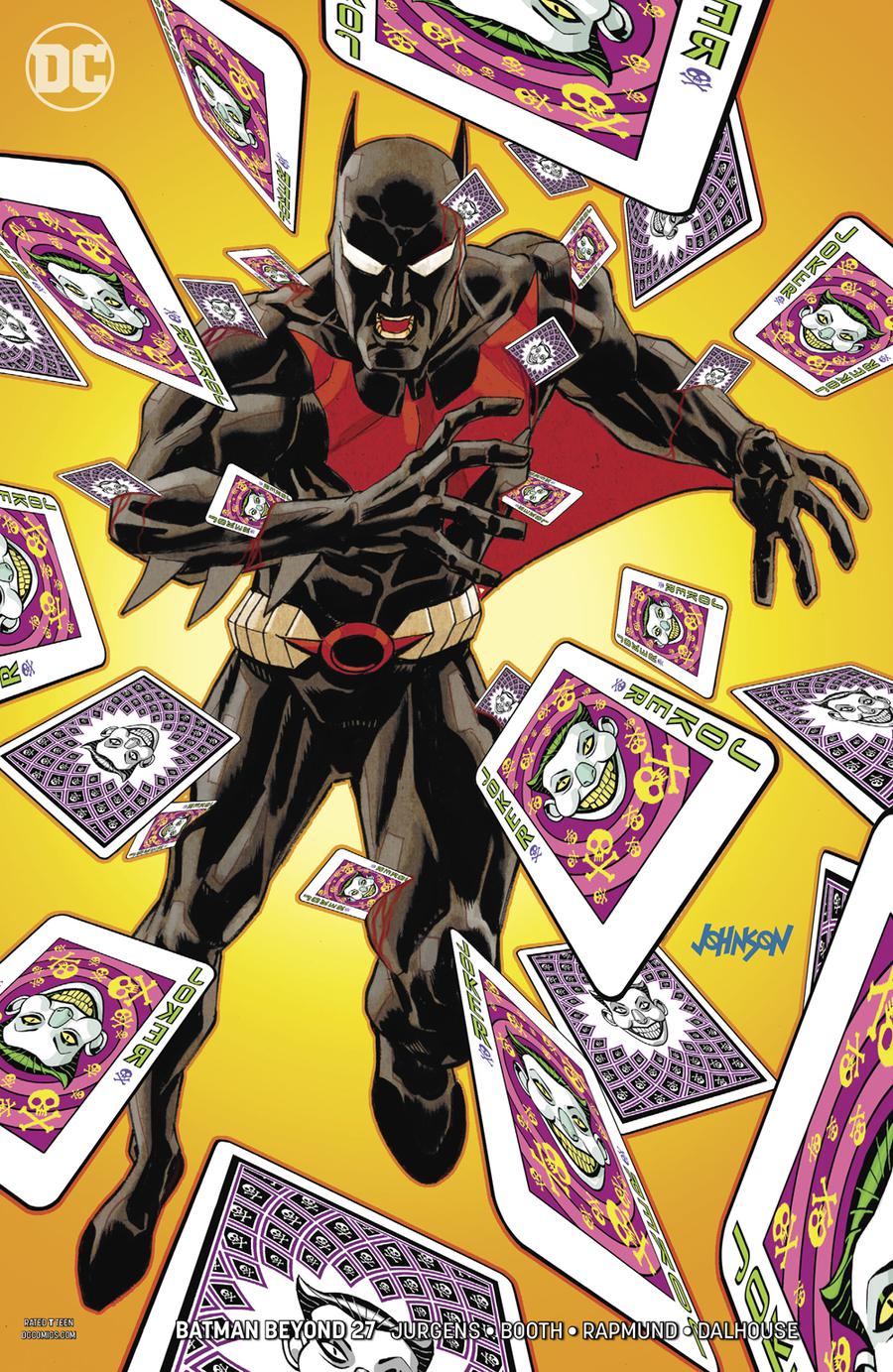 Batman Beyond Vol 6 #27 Cover B Variant Dave Johnson Cover