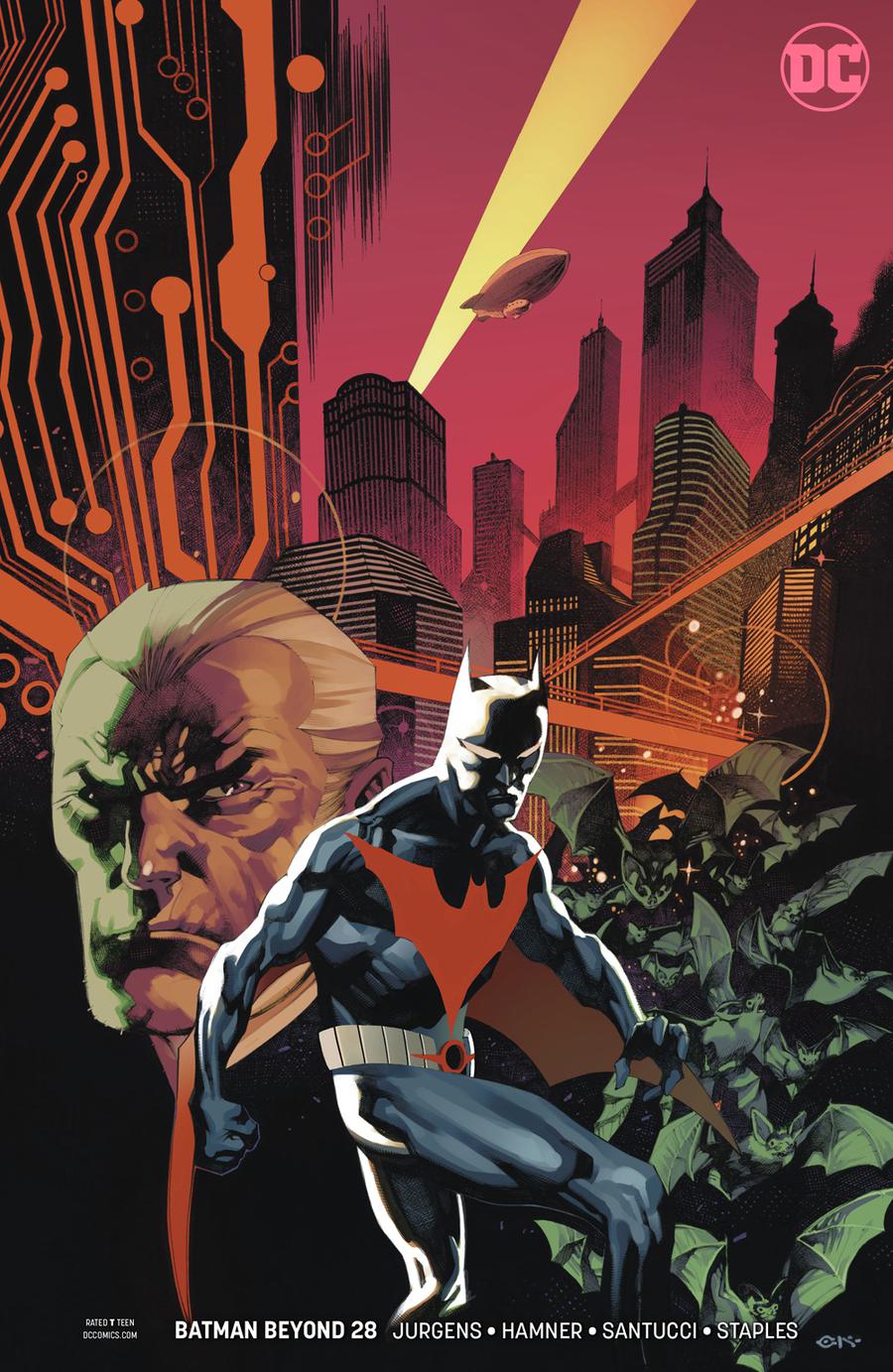 Batman Beyond Vol 6 #28 Cover B Variant Chris Stevens Cover