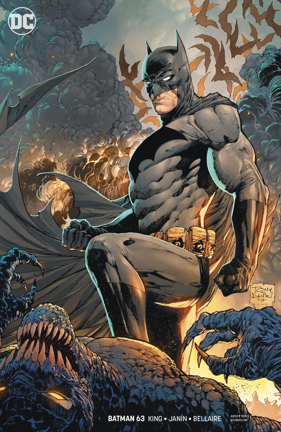 Batman Vol 3 #63 Cover B Variant Tony S Daniel Cover
