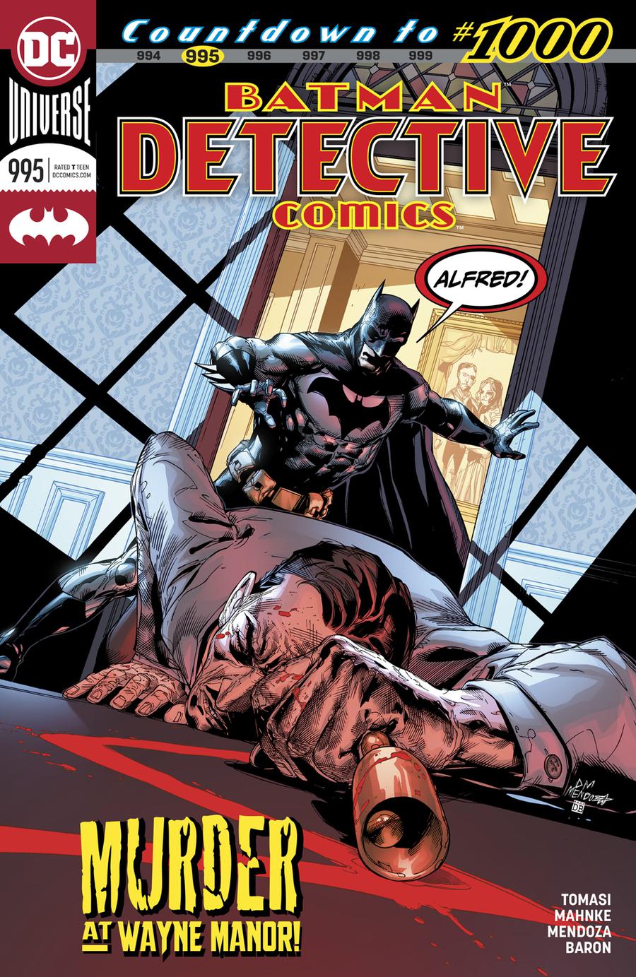 Detective Comics Vol 2 #995 Cover A 1st Ptg Regular Doug Mahnke Cover