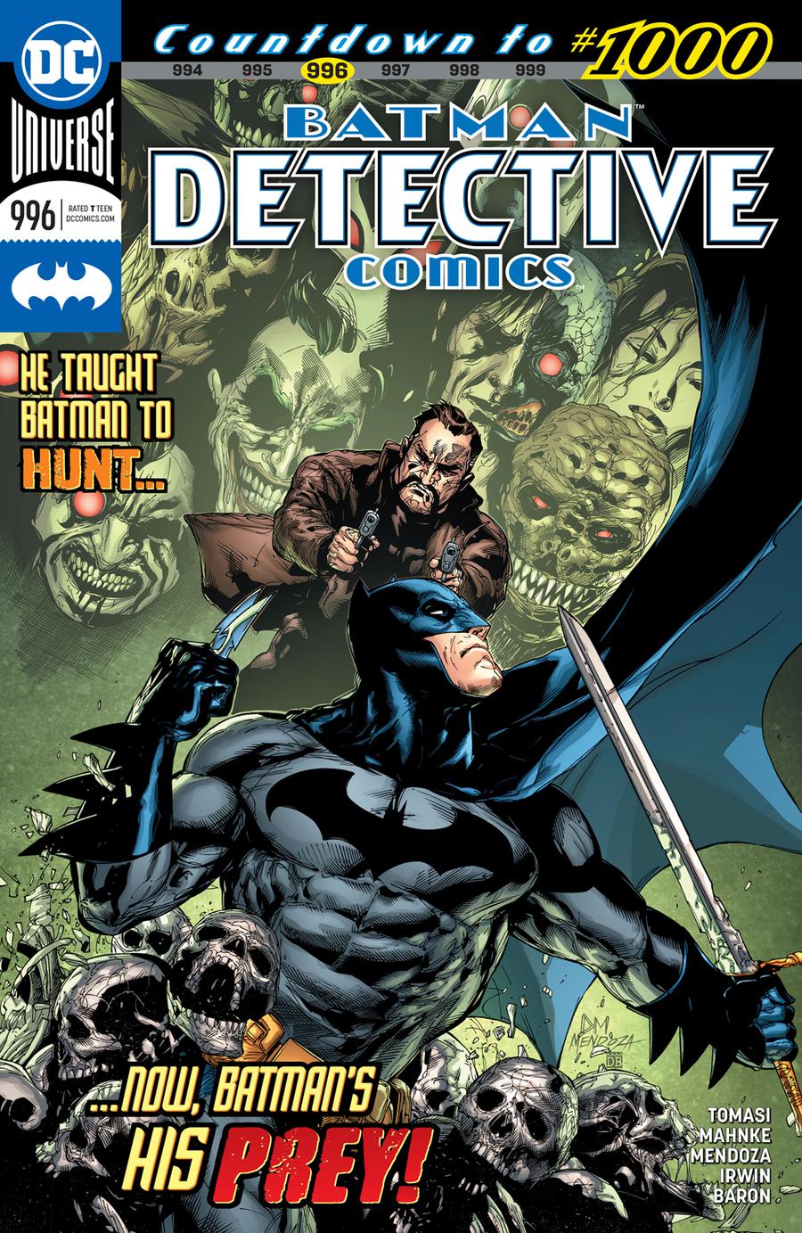 Detective Comics Vol 2 #996 Cover A 1st Ptg Regular Doug Mahnke Cover