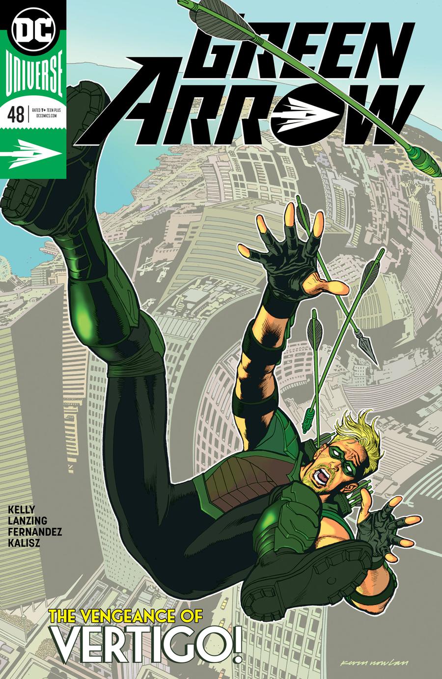 Green Arrow Vol 7 #48 Cover A Regular Kevin Nowlan Cover
