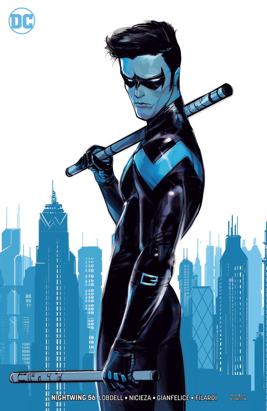 Nightwing Vol 4 #56 Cover B Variant Otto Schmidt Cover