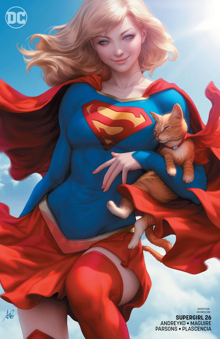 Supergirl Vol 7 #26 Cover B Variant Stanley Artgerm Lau Cover