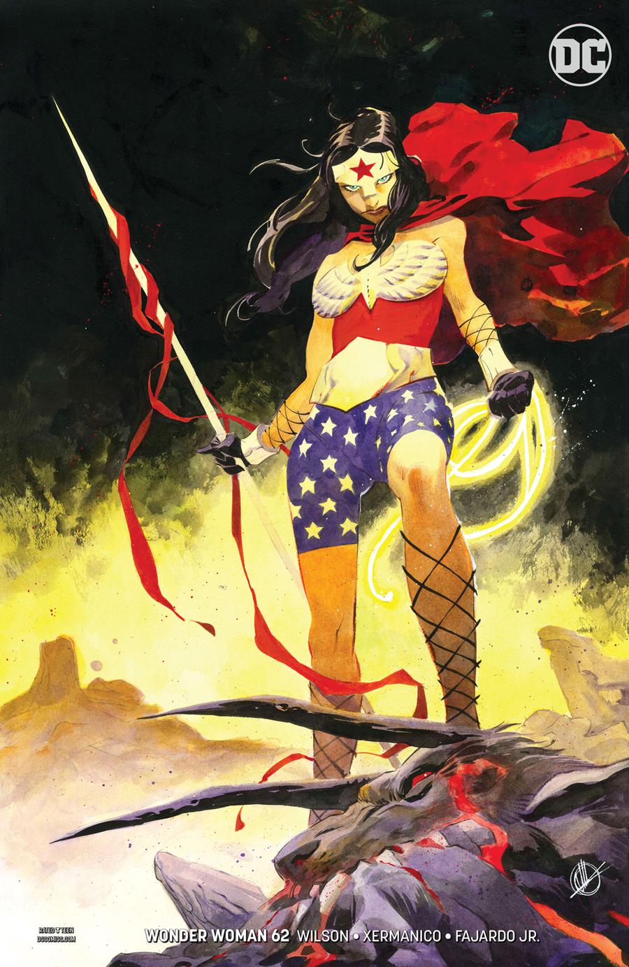 Wonder Woman Vol 5 #62 Cover B Variant Matteo Scalera Cover