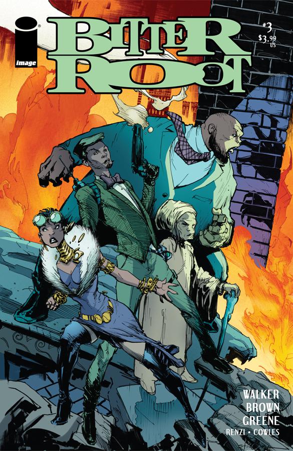 Bitter Root #3 Cover C Variant Larry Stroman Cover