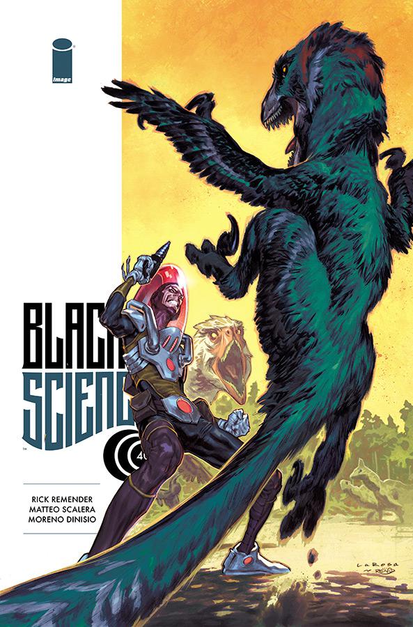 Black Science #40 Cover B Variant Lewis LaRosa Cover