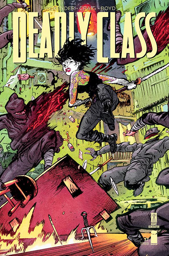 Deadly Class #37 Cover B Variant Daniel Warren Johnson Cover