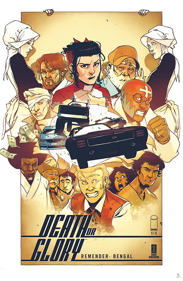 Death Or Glory #6 Cover A Regular Bengal Cover