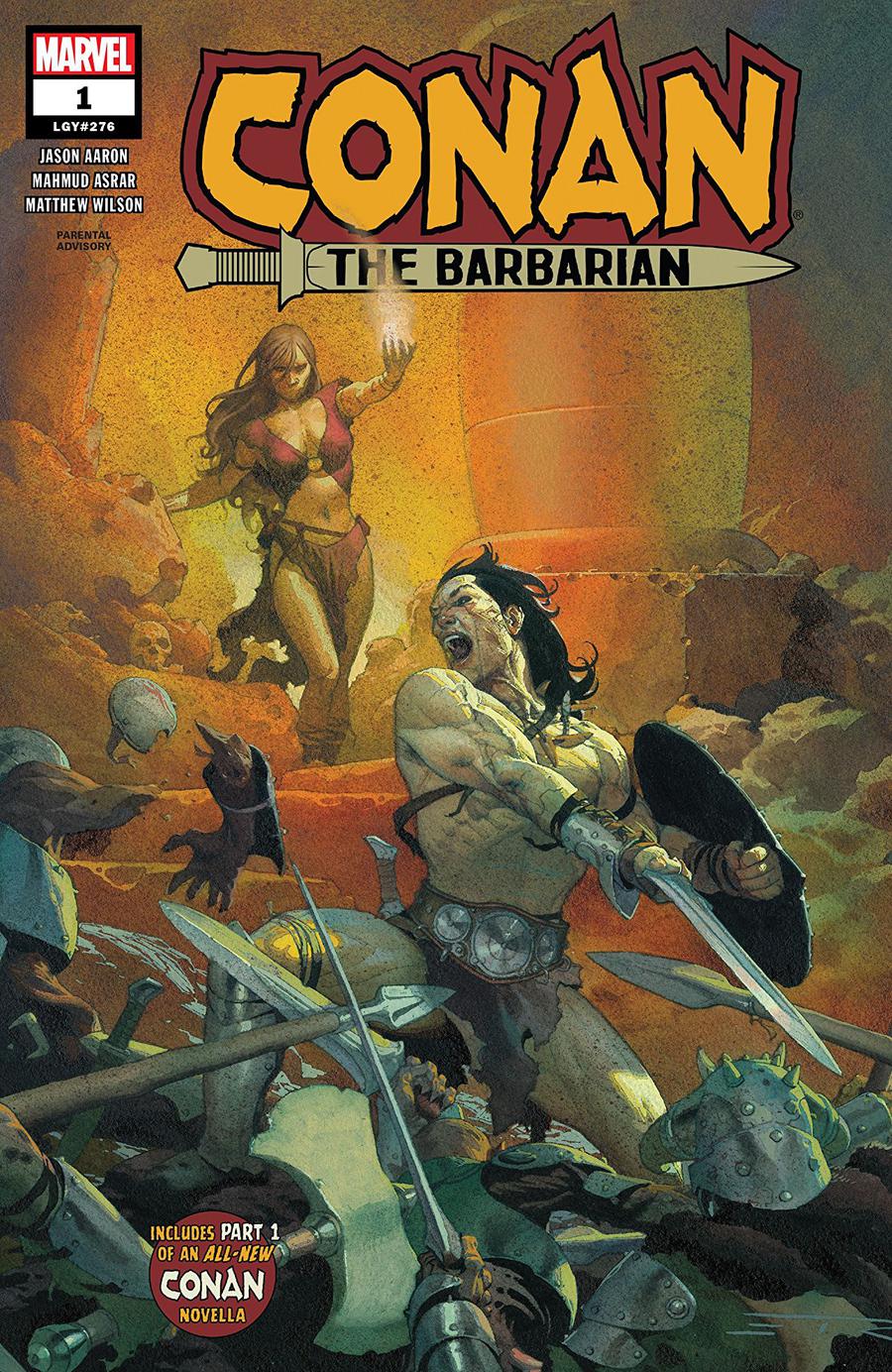 Conan The Barbarian Vol 4 #1 Cover A 1st Ptg Regular Esad Ribic Cover