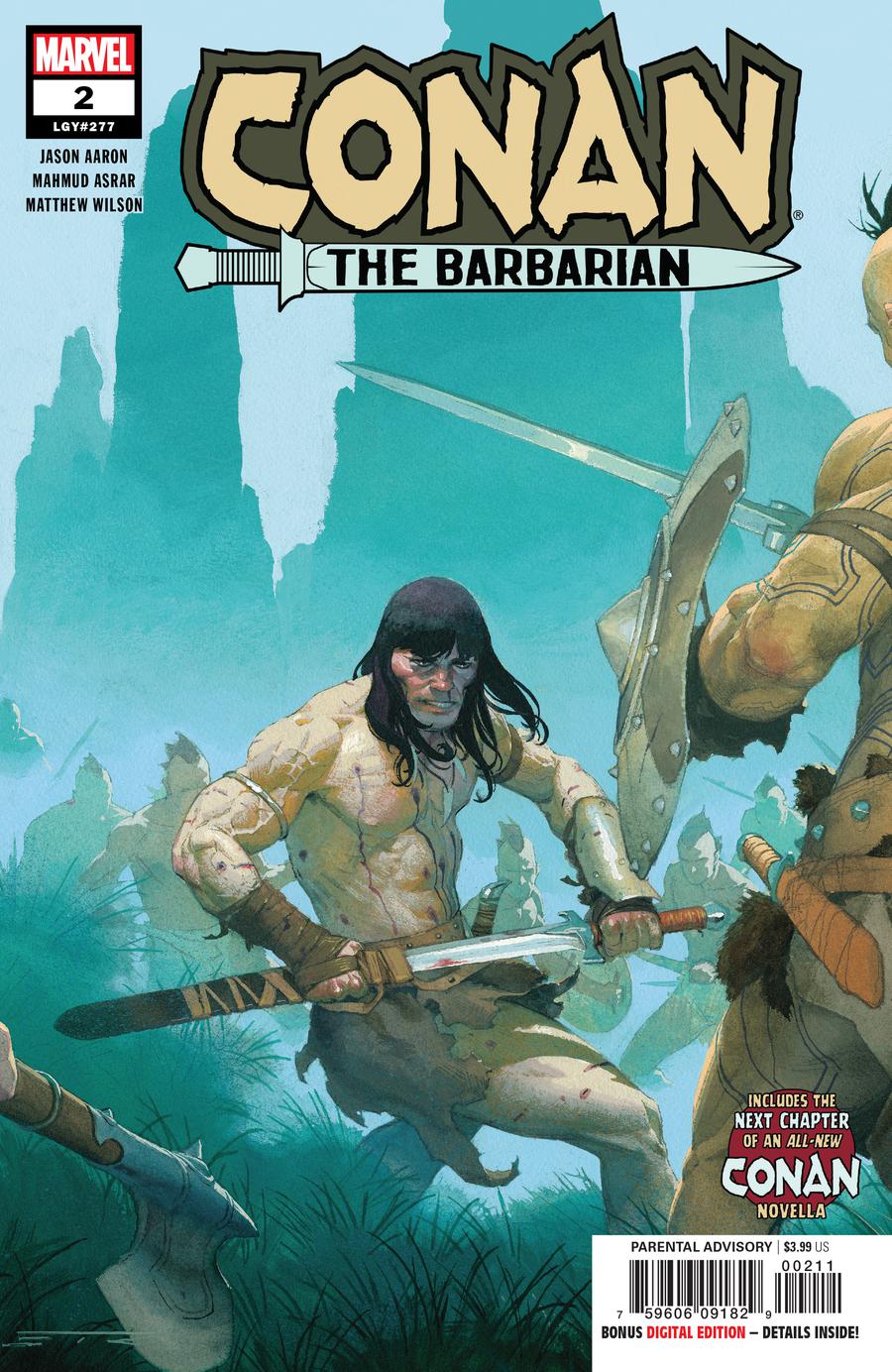 Conan The Barbarian Vol 4 #2 Cover A 1st Ptg Regular Esad Ribic Cover