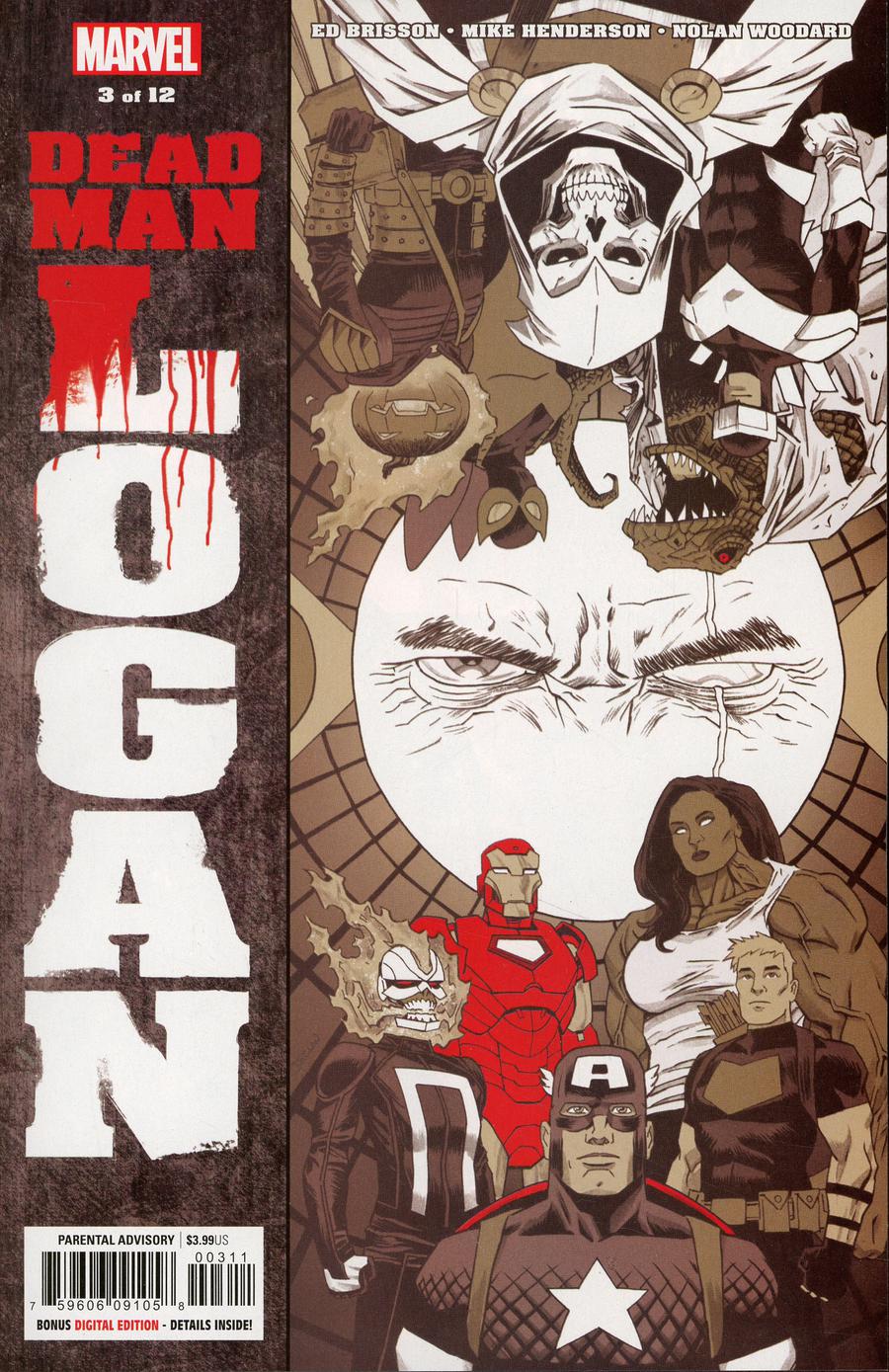 Dead Man Logan #3 Cover A Regular Declan Shalvey Cover