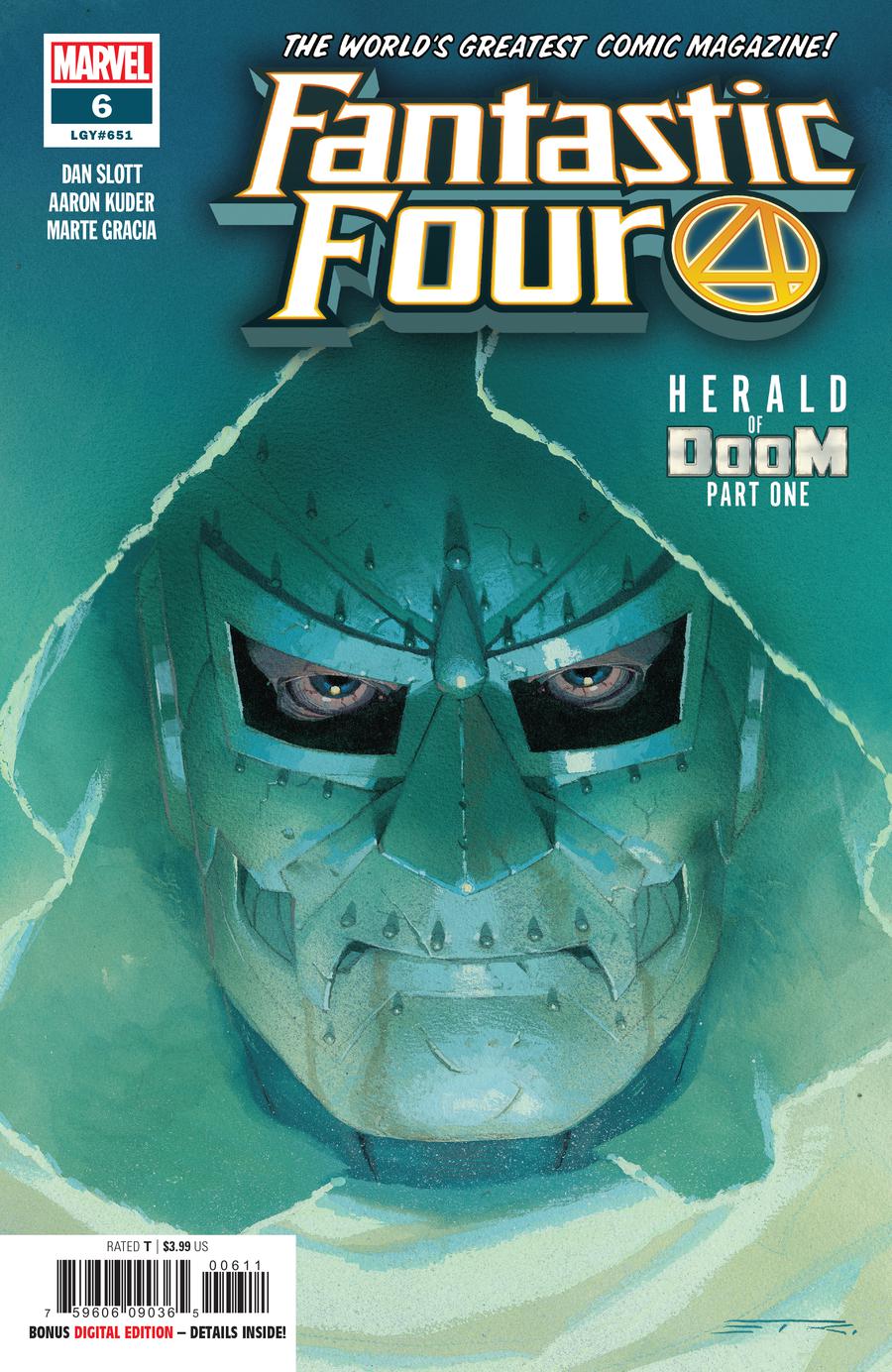 Fantastic Four Vol 6 #6 Cover A Regular Esad Ribic Cover
