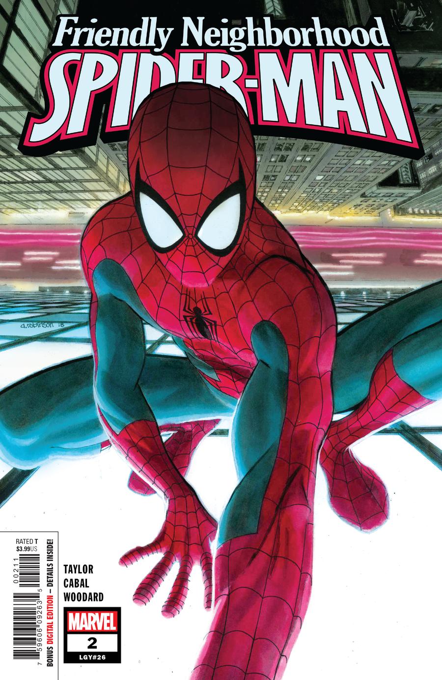 Friendly Neighborhood Spider-Man Vol 2 #2 Cover A Regular Andrew C Robinson Cover